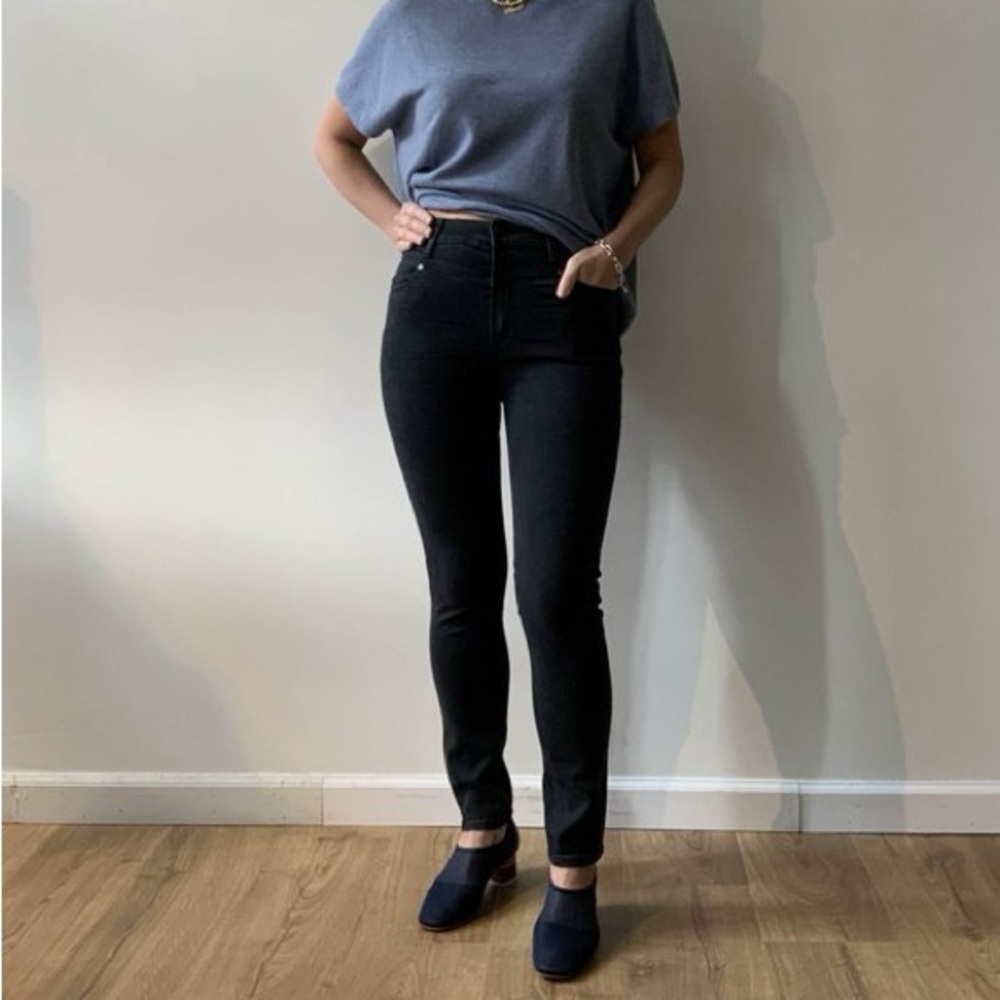 NWT Paige Denim Margot Super High Rise Ankle Skinny Jeans Z378